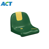 Sièges de stade durables, chaises en plastique colorées, design ergonomique, sièges baquet sport