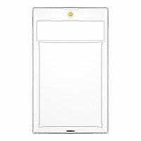 Support de cartes gradées de luxe en plastique transparent, épaisseur 6 mm, forme rectangulaire, pour la protection des cartes de collection et de cartes à collectionner sportives