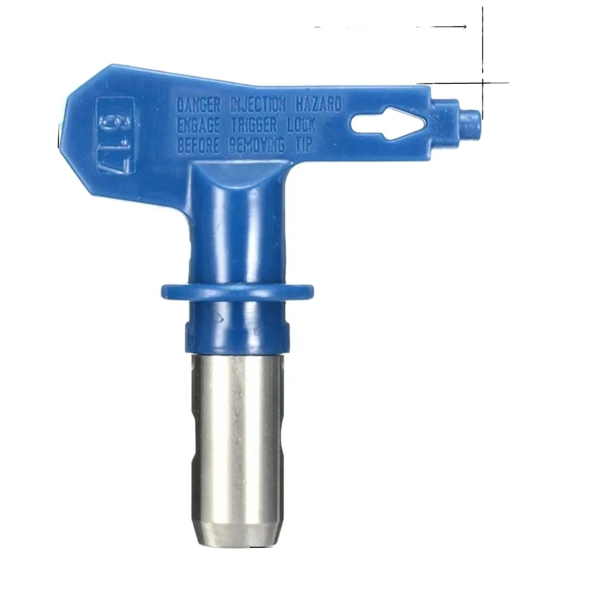 Blauw Serie 6 Airbrush Nozzle Voor Schilderen Airless Verf Spray G Un Tip Poeder Coating Draagbare Verf Sproeiers Auto Reparatie tool