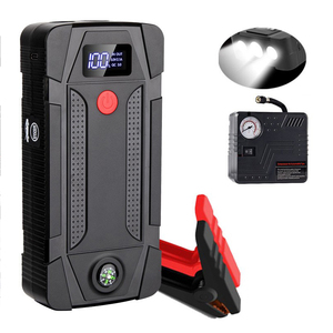 Démarreur de voiture 21000mAh avec pompe à air, gonfleur 800A, booster de batterie, dispositif de démarrage avec compresseur d'air et lumière LED - Product Image 1