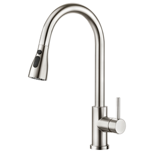 Pull Down 3 Way Multi-Use 304 Stainless Steel modern kitchen sink water faucet - Product Image 1