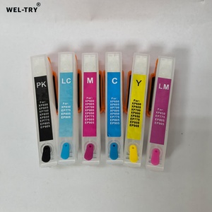Cartuccia d'inchiostro ricaricabile Wel-Try T2431 24XL per stampanti Epson XP970 XP750 XP850 XP950 XP860 XP55 XP760 XP960 - Product Image 3