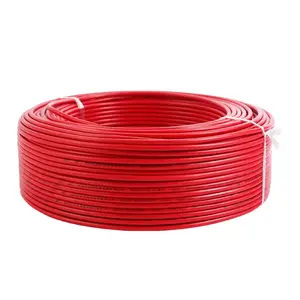 Vente en gros fil et câble électriques en cuivre nu 300/500V X07V-K BV Bvr flexible de haute qualité en PVC 22AWG fil de cuivre électrique