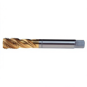 Ttake Ta1177 Universal Tap TiN Coated 40 Degree Helix Fine Pitch For <b>Blind</b> Holes Tolerance 6H Tapered Taps - Product Image 2