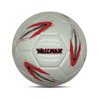 WELLMAN Logo personnalisé 4.2 diamant PU ballon de football taille originale 5 vente en gros professionnel résistant à l'usure couture Football
