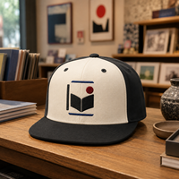 Casquette Snapback Dobby Street Style en Twill de Coton, Broderie Personnalisée, Unisexe, Réglable, Commande en Gros