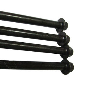 Boulons à bride allongés M8*235 de qualité supérieure, grade 5, finition brute, en acier au carbone pour supports de groupe électrogène et armoires d'équipement - Product Image 5