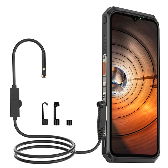 USmart E02 Endoscope 3.0 with 2m Cable 1MP Resolution NVR Storage Flexible Design for Devices with USmart Expansion Connector