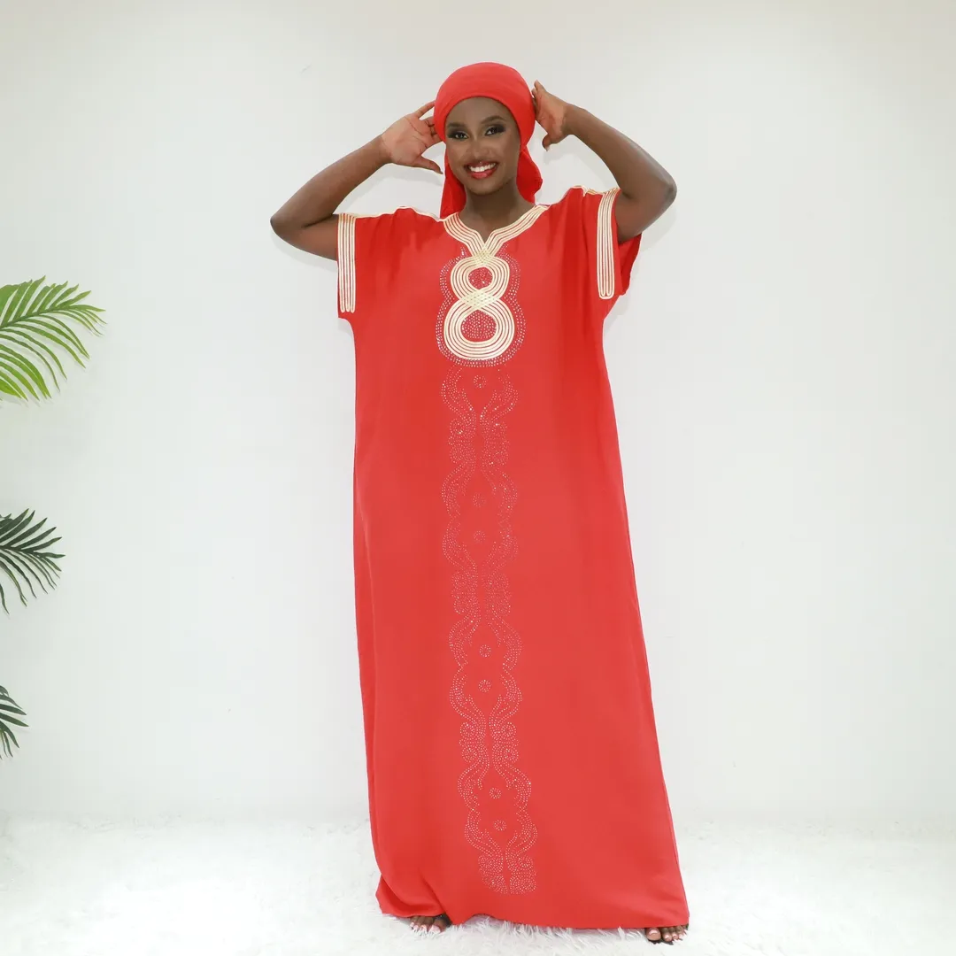 Gaun muslimah dubia buka abaya AY Fashion STA2420F Kamerun pakaian boubou