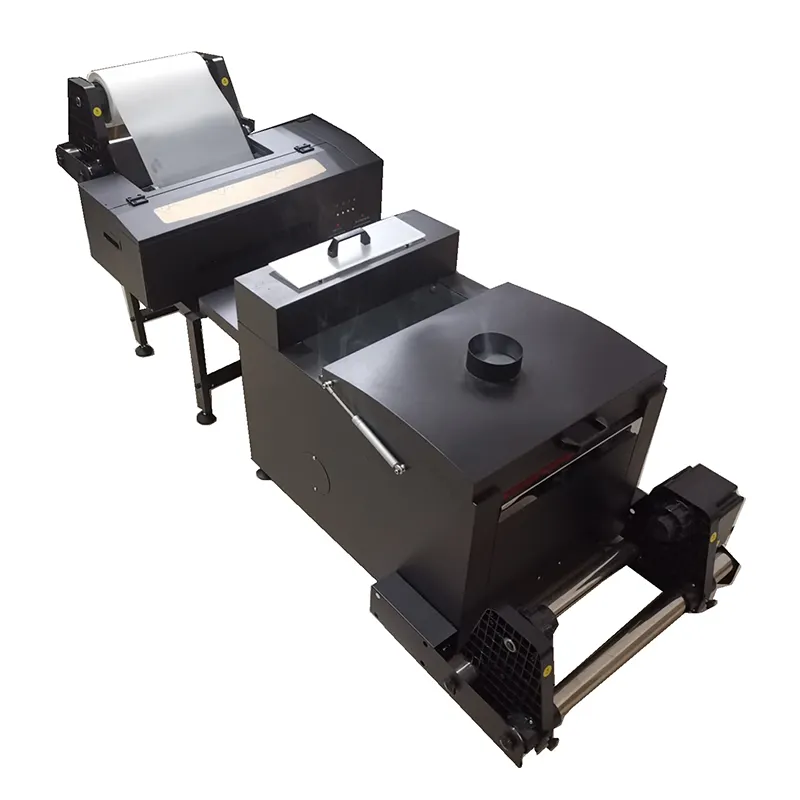 디지털 프린터 인쇄 기계 의류 티셔츠 침대 인형 소파 라벨 로고 작은 롤 잉크젯 Dtf 프린터 L1800 (Dtf 셰이커 포함)