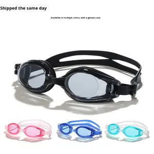Venta al por mayor de gafas de natación de silicona de alta definición para adultos impermeable antivaho lente plana con puente de <span class=keywords><strong>Nariz</strong></span> de repuesto - Product Image 2