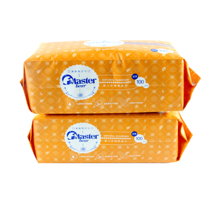 Toallitas desechables de algodón orgánico <span class=keywords><strong>para</strong></span> uso húmedo y seco, paños de limpieza Facial <span class=keywords><strong>para</strong></span> bebés, personalizados, Oem, 100 Uds. - Product Image 4
