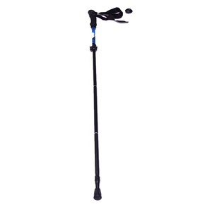 Aluminium Alpenstock fibre de carbone vieil homme télescopique Kpop lumière randonnée pôle nordique marche bâton Trekking canne - Product Image 4
