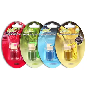 Nước Hoa Biểu Tượng Tùy Chỉnh Sang Trọng Hương Thơm Treo Xe Làm Mát Không Khí Rỗng Chai Khuếch Tán Airfreshener Xe Hương Thơm