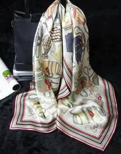 Khăn Quàng Cổ Seda 100% Khăn Lụa Cho Nữ Sành Điệu - Product Image 5