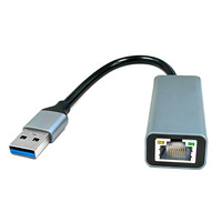 Adaptateur USB vers RJ45 Gigabit Ethernet Type-C vers RJ45 1000 Mbps sans pilote, prend en charge la charge PD pour ordinateur portable et téléphone portable