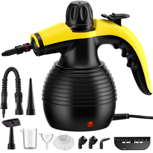 Limpiador a Vapor Portátil 9 en 1, Calentamiento Rápido en 30s, 220V, Eléctrico, Manual, para Limpieza Multisuperficie en el Hogar y Exteriores, Enchufe Estadounidense - Product Image 2