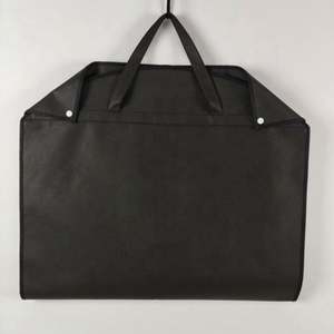 Bolsa de ropa de algodón negro Bolsas de ropa personalizadas Embalaje Bolsa de ropa de vestido de boda - Product Image 2