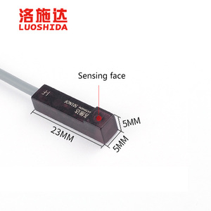 Luoshida Q5 Q8 Q10 hình chữ nhật cảm ứng gần cảm biến với dài khoảng cách cảm biến NPN & PNP đầu ra - Product Image 2