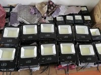 Reflector LED de 100W de Aluminio, Venta Directa de Fábrica, IP65 5054 SMD, Blanco Frío/Blanco Cálido, para Iluminación Exterior
