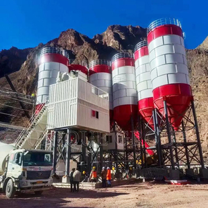 Fixed Concrete Mixer Batching Plant HZS120 Cement Mixing Plant With JS2000 Concrete Mixer - Product Image 1