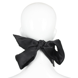 Antifaz de seda BDSM para bondage, mordaza bucal, pañuelo tubular, restricción oral, juego de rol fetichista, máscara suave para ojos, juguete para adultos, juego para parejas - Product Image 6