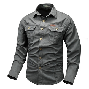Abbigliamento da lavoro giacca da <span class=keywords><strong>uomo</strong></span> 2024 primavera nuova <span class=keywords><strong>camicia</strong></span> a maniche lunghe Casual <span class=keywords><strong>giapponese</strong></span> - Product Image 5