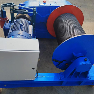 Treuil électrique à grande vitesse en gros, tire-câble, treuils, câble en acier, grues, modèle JK, capacité de 200 tonnes, suspendu/télécommande - Product Image 3