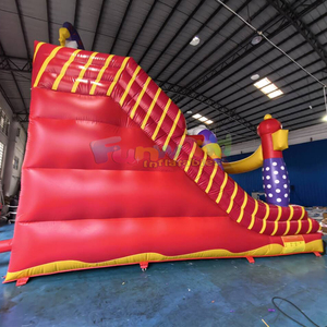 Castillo inflable para fiestas al aire libre, tobogán inflable seco para niños, parque acuático inflable para piscina. - Product Image 4