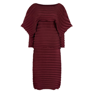 TIANPEI Set di due pezzi pieghettato <span class=keywords><strong>2023</strong></span> <span class=keywords><strong>primavera</strong></span> <span class=keywords><strong>estate</strong></span> nuova moda abito da donna Dubai Casual Designer gonna a pieghe superiore a doppio strato - Product Image 2