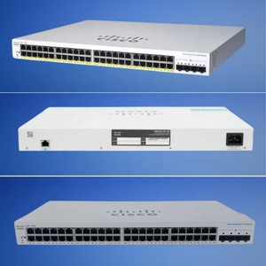 Nuevo Sellado: Switch Gestionado Gigabit de 48 Puertos Cisco CBS220-48T-4X con Función SFP+ POE y 1 Año de Garantía - Product Image 1