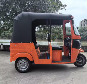 Tricycle <span class=keywords><strong>pas</strong></span> <span class=keywords><strong>cher</strong></span> à carrosserie ouverte, tuk-tuk à 3 roues motorisé à essence avec moteur de 200 cm3 refroidi par air, 6 places pour le transport en ville - Product Image 6