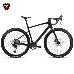 Bicicleta de Carretera y Grava de 12 Velocidades con Frenos de Disco Hidráulicos, Neumáticos Anchos 38C, Ruedas Ligeras de Aluminio, Capacidades Todoterreno para Ciudad y Carretera - Product Image 1