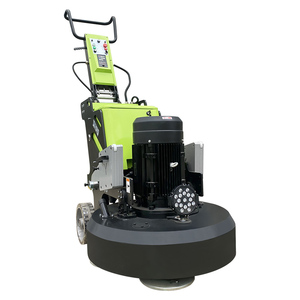 自動コンクリート床研削機 プラネタリータイプ エンジン/モーター付き 380V 乾湿両用 業務用/工業用床研磨機 - Product Image 4