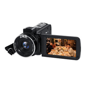 กล้องวิดีโอมืออาชีพ60fps กล้องดิจิตอล4K <span class=keywords><strong>18X</strong></span> 5600MP การมองเห็นตอนกลางคืนแบบอินฟราเรดสำหรับการถ่ายทอดสดการถ่ายภาพวิดีโอ Vlog - Product Image 2