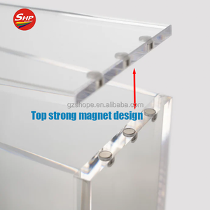 SHP nuovo prodotto diretto acrilico <span class=keywords><strong>Star</strong></span> <span class=keywords><strong>Wars</strong></span> Unlimited - Rebel fuoco Booster Box copertina rigida forte magnete acrilico scatola di visualizzazione - Product Image 6