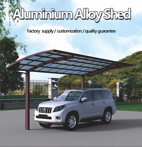 Cochera de policarbonato, toldo de aluminio duradero, cochereta de aleación con lámina de PC, parasol para exteriores, impermeable, para estacionamiento. - Product Image 5