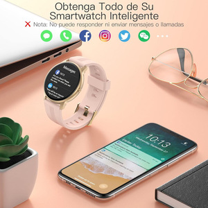 Montre connectée à écran rond la plus vendue par ODM/OEM, surveillance de la fréquence cardiaque, suivi de l'activité physique, suivi du sommeil, étanche à l'eau - Product Image 2