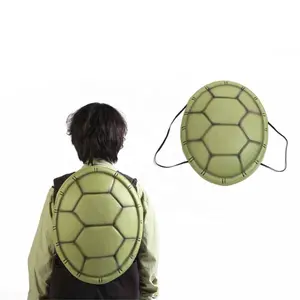 Cheap Kids Turtle Shell Backpack Halloween Costume Animal Cosplay Fancy Dress up Prop for Halloween Party
