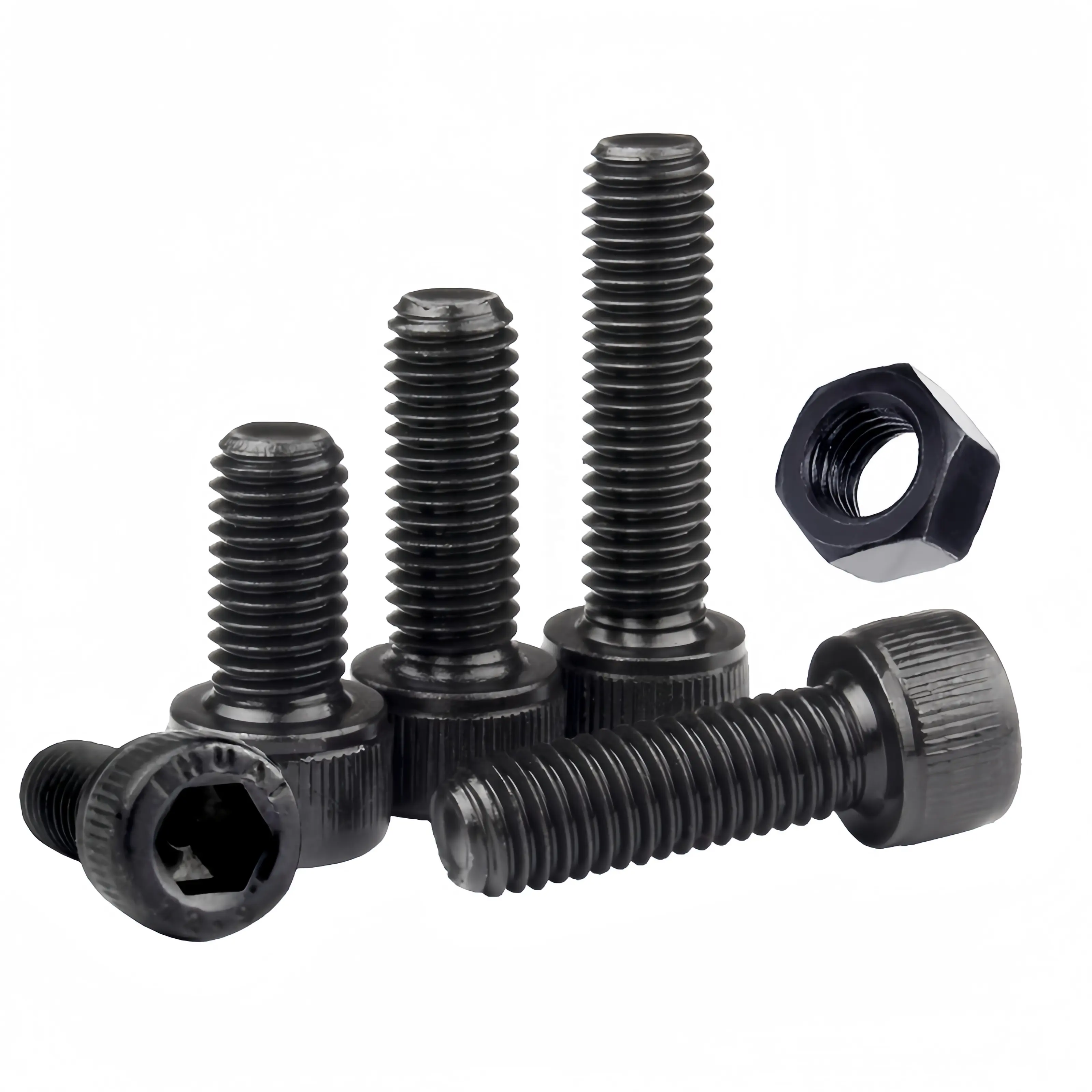 High Strength Full Thread 12.9 Allen Socket Bolt DIN912 8.8/10.9/12.9 M3-M52 Hex Socket Head Cap bolt