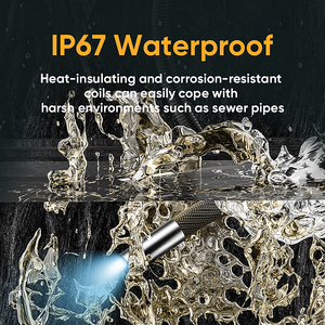 Endoscope industriel avec écran, 6 LED, 6 mm, HD, écran 5 pouces, câble flexible, essentiel pour l'entretien automobile, pour les réparateurs, boroscope - Product Image 3