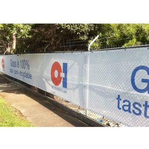 Banner vinil jaring berkilau 12x12, Banner Pvc jaring kualitas Premium berjaring untuk bangunan - Product Image 4