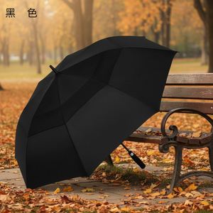 Custom Logo Large Golf Uv <b>Umbrella</b> Wholesale <b>Windproof</b> Protection <b>Umbrella</b> Double Layer Branded for the Rain - Product Image 5