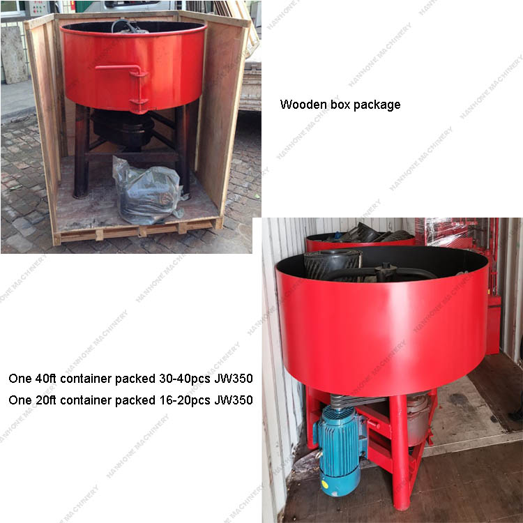 READY MIXED CONCRETE MIXER MACHINE 0.35M3 PRODUCTIVITY PAN CONCRETE MIXER FOR BRICKS MAKING