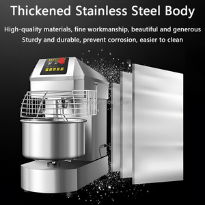 5kg 16kg 100L Dough <strong>Mixer</strong> Stainless Steel Low Noise Cake <strong>Mixer</strong> Bakery Heated Mixing Machine <strong>Atta</strong> <strong>Maker</strong> - Product Image 3