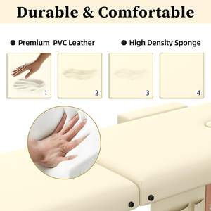 Migliore professionale pieghevole portatile Camilla Masajes salone di bellezza lettino da massaggio Spa regolabile in gravidanza lettino da massaggio - Product Image 4