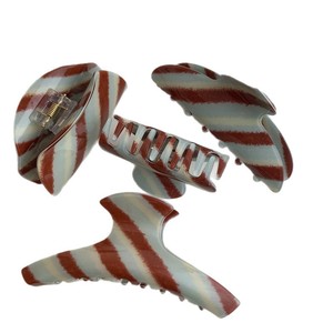 Pince à cheveux requin bleu café, style rétro académique, délicat et féerique, nouveau modèle - Product Image 6