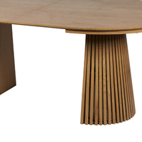 Ensemble de table à manger moderne extensible, table à manger 6 places, meubles de salle à manger, table à manger pliable en bois, 4 chaises
