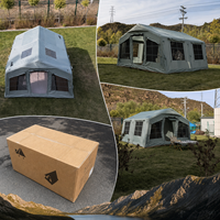 Tenda Tiup Berkualitas Tinggi 2026 Bahan Kain Oxford 420D 12,96 Meter Persegi untuk Piknik, Berkemah, Perjalanan, Makan Malam Keluarga, dan Penggunaan Multi-orang