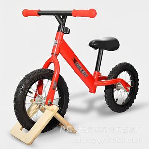 Support de vélo en bois pour enfants, support d'affichage intérieur pour vélo d'équilibre, bois massif, 2-4 ans - Product Image 2